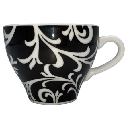 Taza Gourmet Negra y Blanca