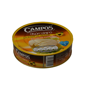 Atun Claro En Aceite Girs Campos Ro 1800