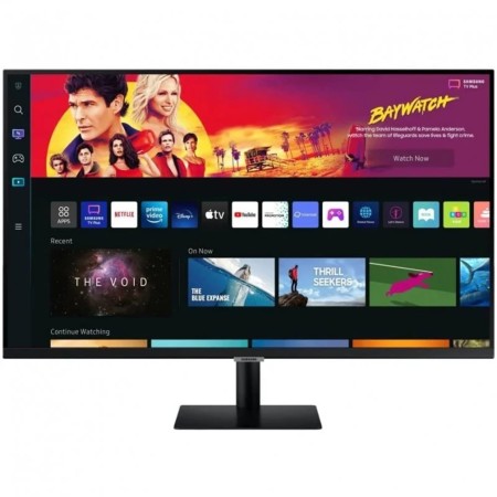 Monitor led 32pulgadas samsung smart m7 - va - 2 x hdmi - 4k - hdr10 - smart apps - vesa - negro