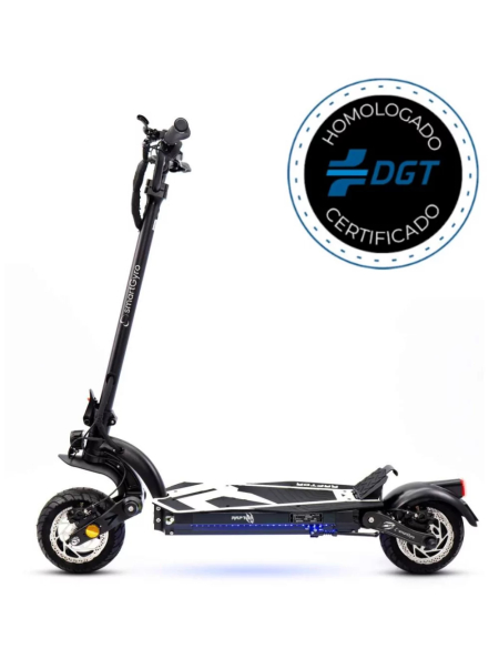 Patinete eléctrico SMARTGYRO RAPTOR BLACK 18Ah Homologado DGT