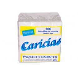 Caja Servilletas 30x30 1 capa Blanca (7.200 uds.)