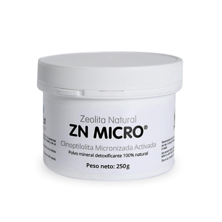 Zeolita Natural Zn Micro 180Ud./500Mg. - Zeocat