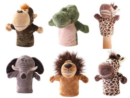 MARIONETAS PELUCHE ANIMALES