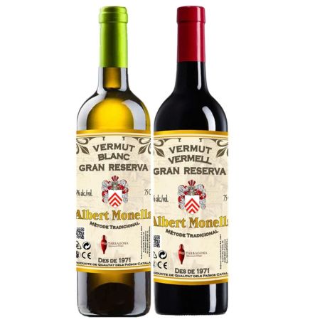 Vermut Blanco y Vermut Rojo Grandes Reservas