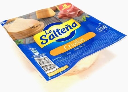 Discos de Empanadas Criollas Mediana La Salteña 20und – 550g