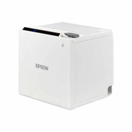 Impresora térmica Epson TM-m30II, USB, Ethernet, ePOS, blanca