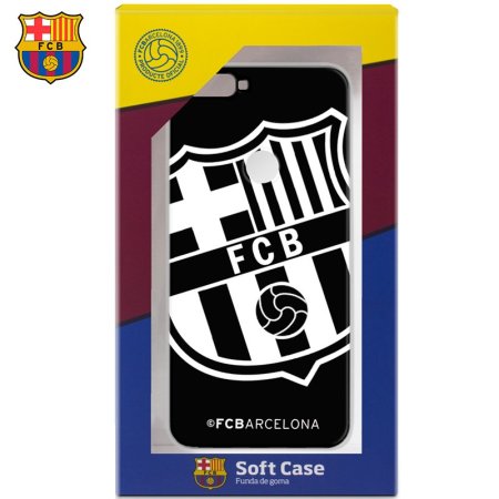 Carcasa COOL para Huawei Y7 (2018) / Honor 7C Licencia Fútbol F.C. Barcelona Negro