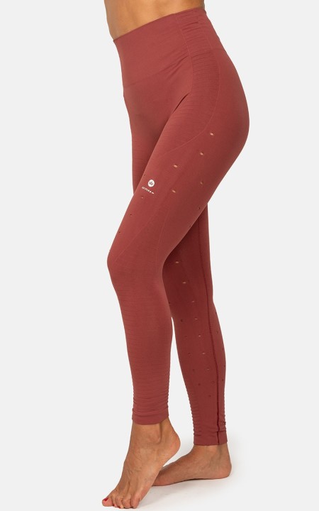 Legging deportivo con fibra Emana, Namasté-MARSALA-S/M (34-38)