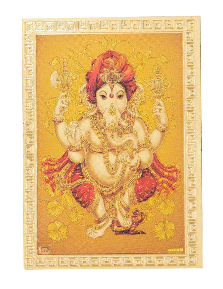 Estampita Pegatina Ganesha - TLD0001