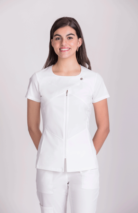 Casaca Mujer Manga Corta Algodón Stretch