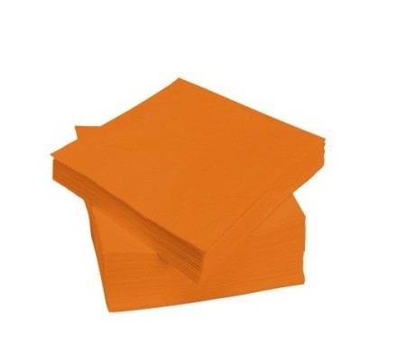 SERVILLETA de 2 CAPAS color NARANJA