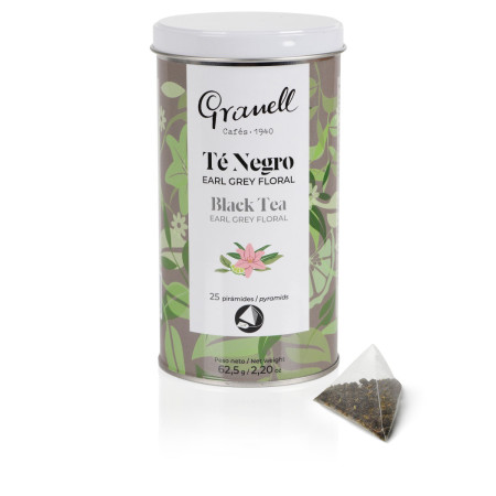 Té negro Earl Grey Floral 25 uds