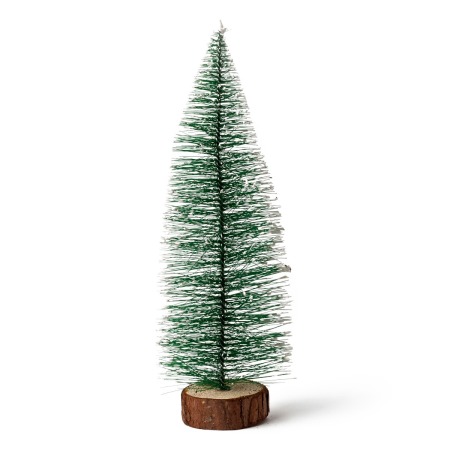 Árbol de Navidad grande 25cm. con base de madera