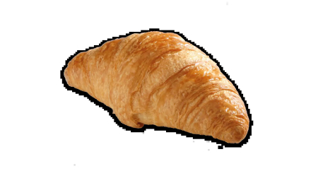 Croissant Recto Mantequilla 70 g.