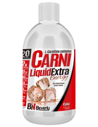 Carni Liquid Extra Energy Carnitina con Cafeína y Taurina