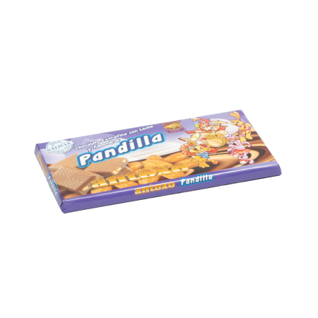 Chocolate de Merienda Pandilla Leche con Almendra 100g