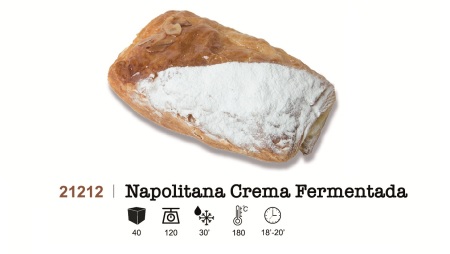 Napolitana Crema Fermentada