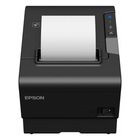 Impresora térmica Epson TM-T88VI-iHub, USB, Serie, Ethernet, NFC, cortador