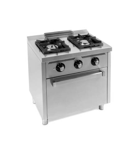 Cocina a Gas 2 Fuegos 800x600 con horno