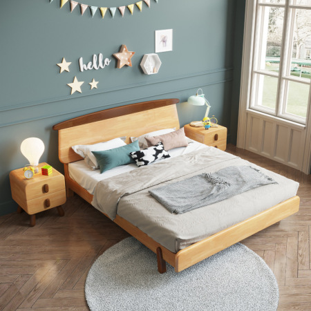 Cama Ecológica de Madera para Niños - Individual/Doble