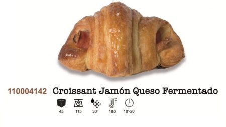 Croissant Jamon Queso Ferm