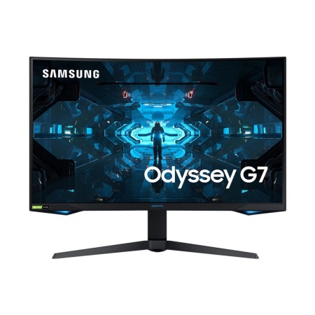 Monitor led 31.5pulgadas samsung lc32g75tqsrxen odyssey g7 curva va - wqhd - dp - hdmi - 240hz - 1ms - g - sync - vesa