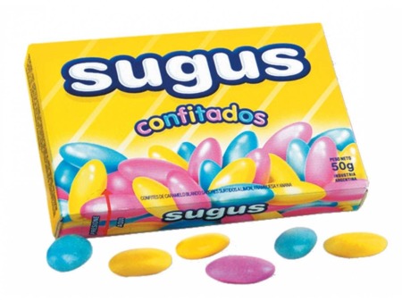 Caramelo Sugus Confitados 50gr