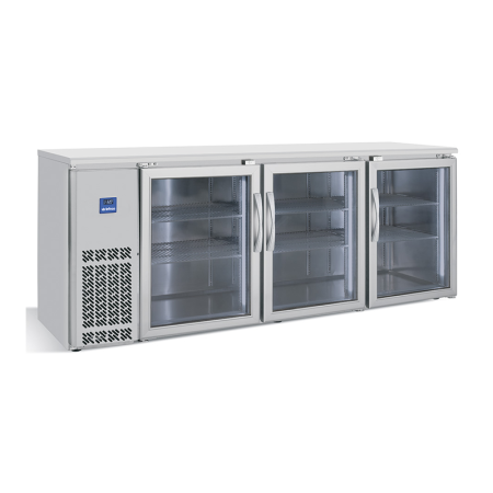 Frente Mostrador Refrigerado Serie Back Bar – INFRICO - ERV84IIGD (Puerta cristal)