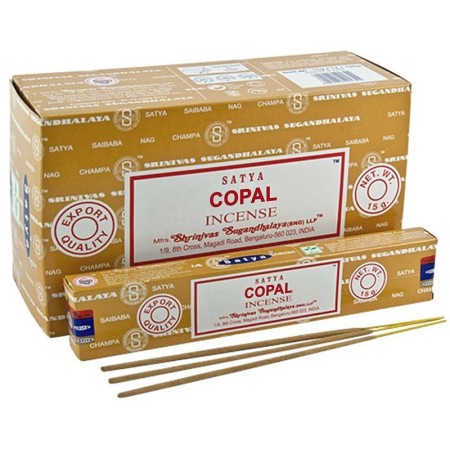 12 Incienso Satya 15gr - Copal