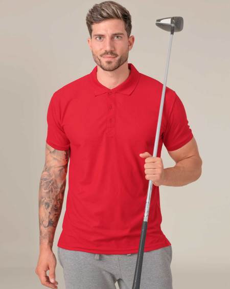 Man Sport Pique Polo