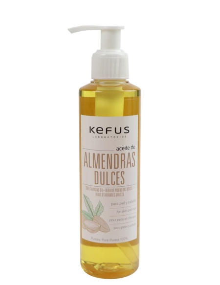 Aceite de Almendras dulces puro Kefus (200 ml)