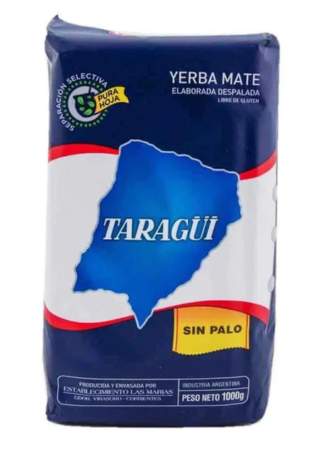 Yerba Mate Taragüí sin Palo 500gr