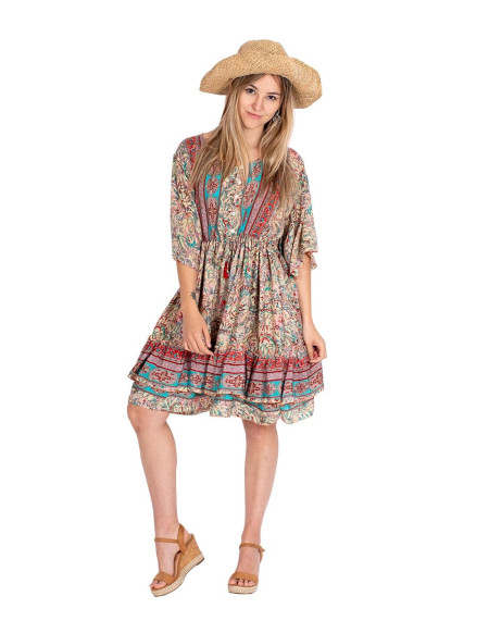 Vestido Boho - MVE3005E