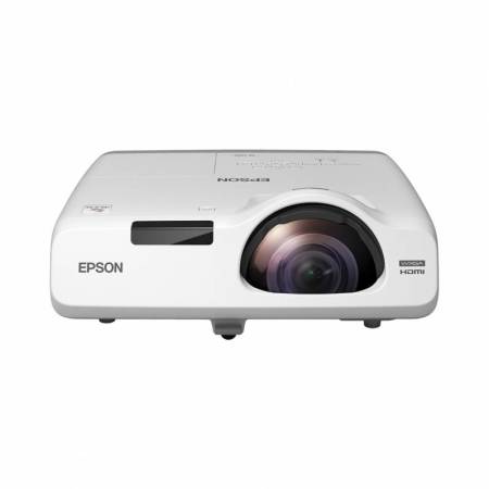 Proyector de corta distancia Epson EB-535W, 3400 lm, HD Ready, lámpara, 10000 horas