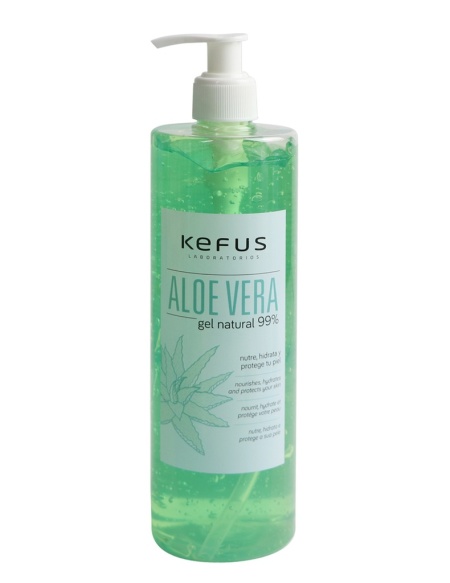 Gel de Aloe Vera Natural verde Kefus (500 ml)