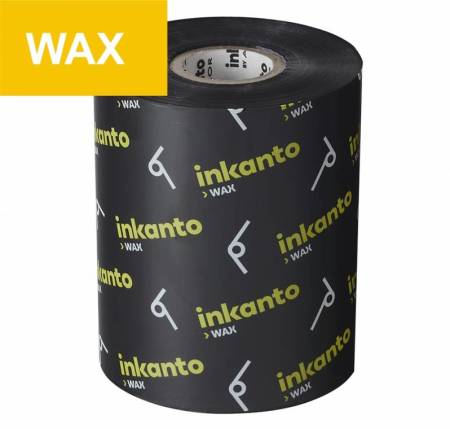 Ribbon ARMOR Inkanto AWX FH 80 mm x 300 m, negro, hacia fuera