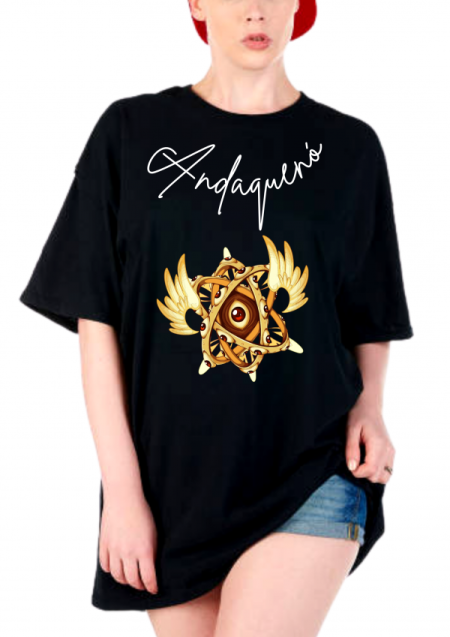 Camiseta Oversize ANDAQUENO - Ref: 8925