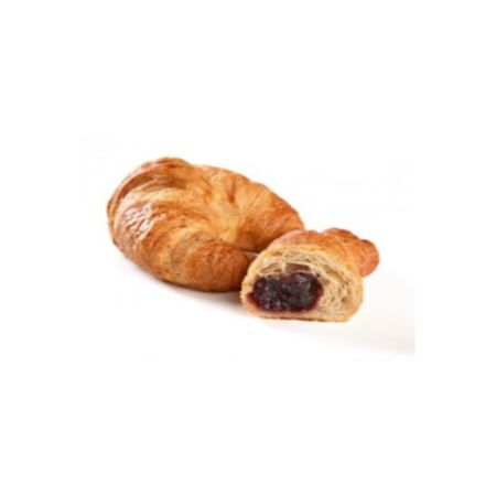 Croissant integral curvo frutos rojos