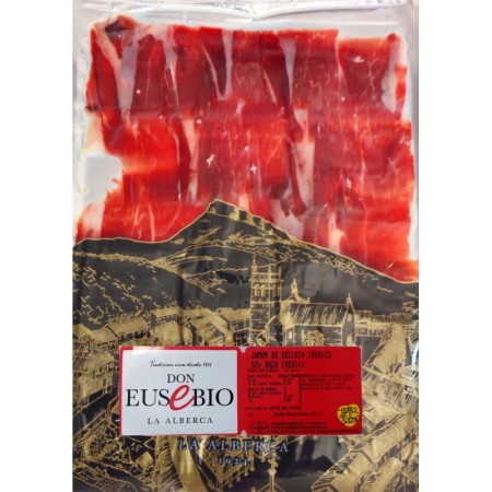 1 kilo Jamón de Bellota Ibérico 50% Raza Ibérica Eusebio Salamanca cortado a cuchillo