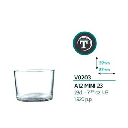 VASO BODEGA MINI 23 Tens FA12 H