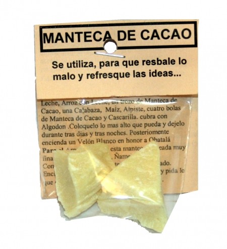 MANTECA DE CACAO