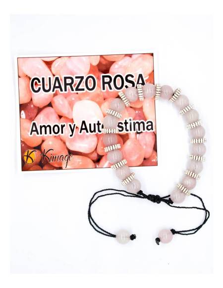 Pulsera Cuarzo Rosa - SPU0009R