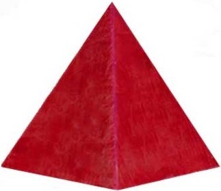 VELAS  PIRAMIDE PEQUE 5 cm