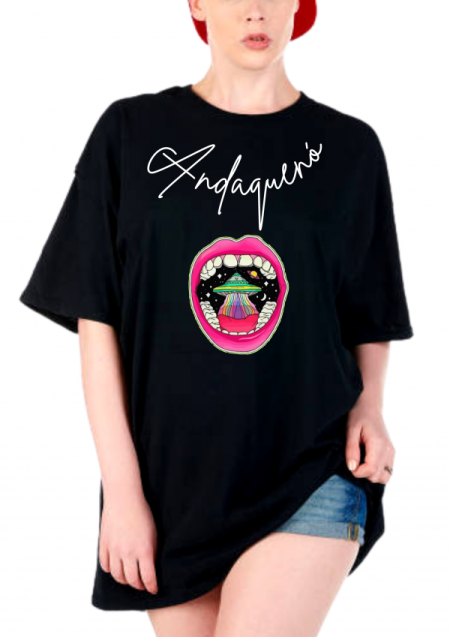 Camiseta Oversize ANDAQUENO - Ref: 15582