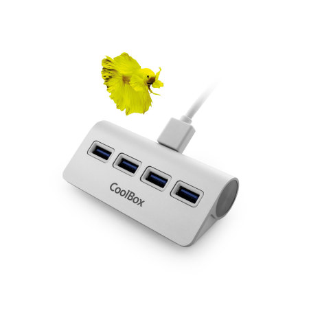 Hub USB 3.0 ALU3 de 4 y 7 puertos