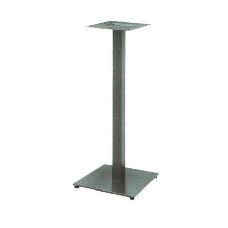 BASE ALTA HIERRO FUNDIDO MATE GRIS COLUMNA 80X80cm. 40X40X110cm