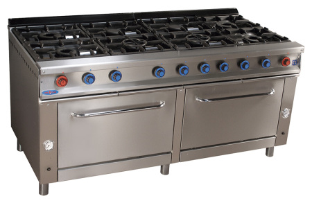 Cocina de gas industrial SERIE 900 CM 928 H