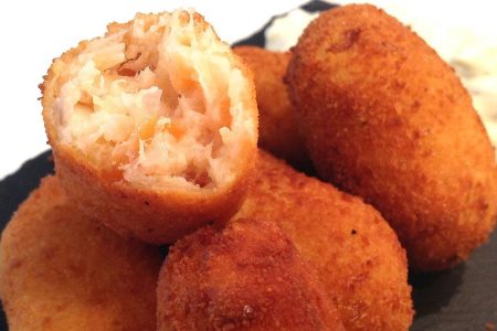 Croquetas - Bolsa 500 gr (Salmón con torta de la Serena) 