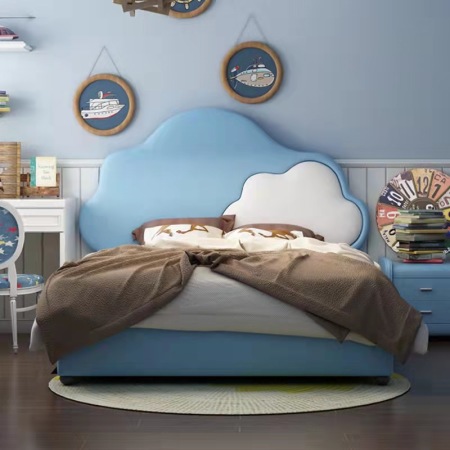 Cama Infantil Nube para Niños y Niñas 1.2/1.5/1.8m