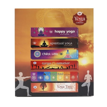 Set coleccion 6 packs Incienso Green Tree - Yoga